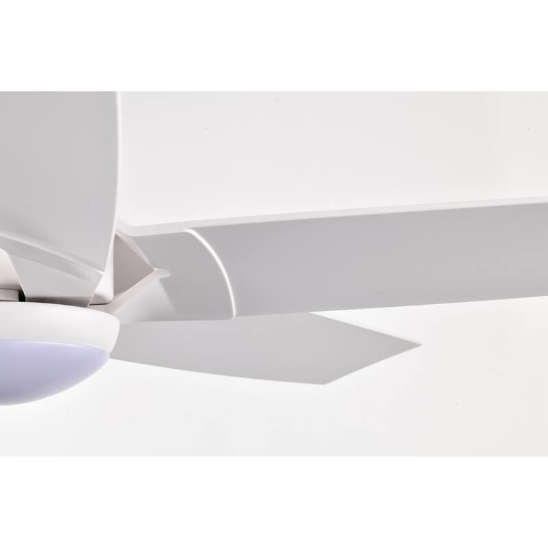 Angus 5-Blade Lighted Ceiling Fan with LED Lamp with Remote