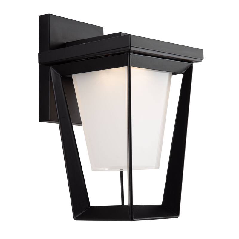 Waterbury 10W LED Outdoor Wall Light Black