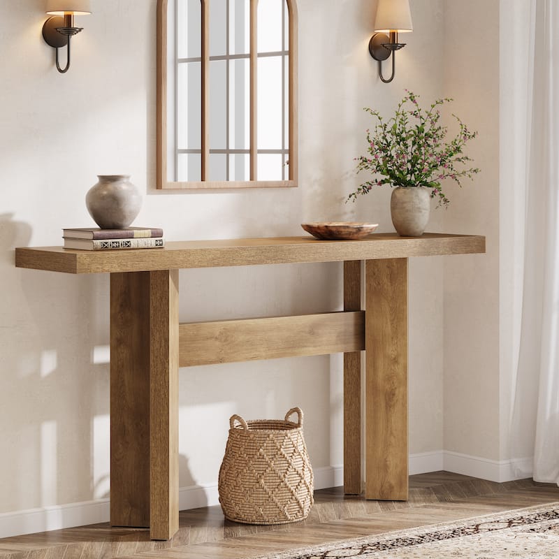 63-Inch Farmhouse Console Table