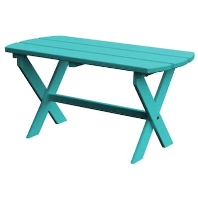 Poly Folding Oval Coffee Table