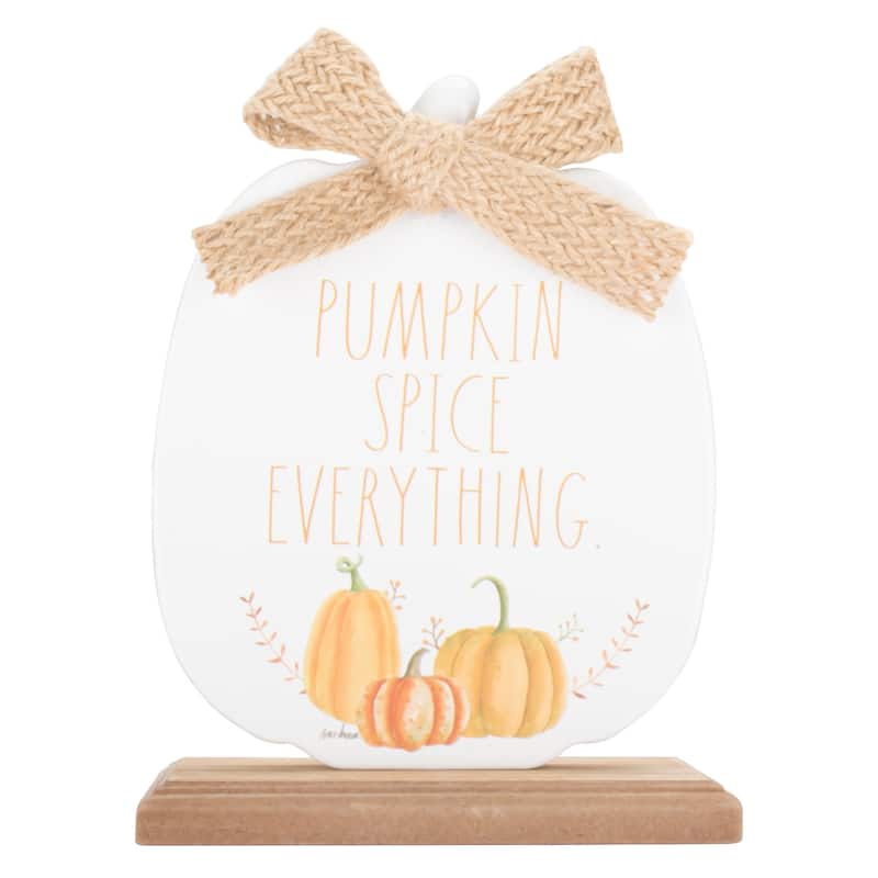 Rae Dunn Fall Pumpkin Décor - Pumpkin Plaque