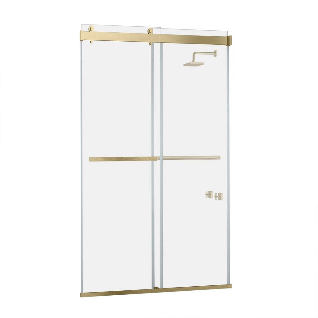 Miseno MSD-SPEZ-4876-BP Spezia 76" High x 48" Wide Bypass Frameless