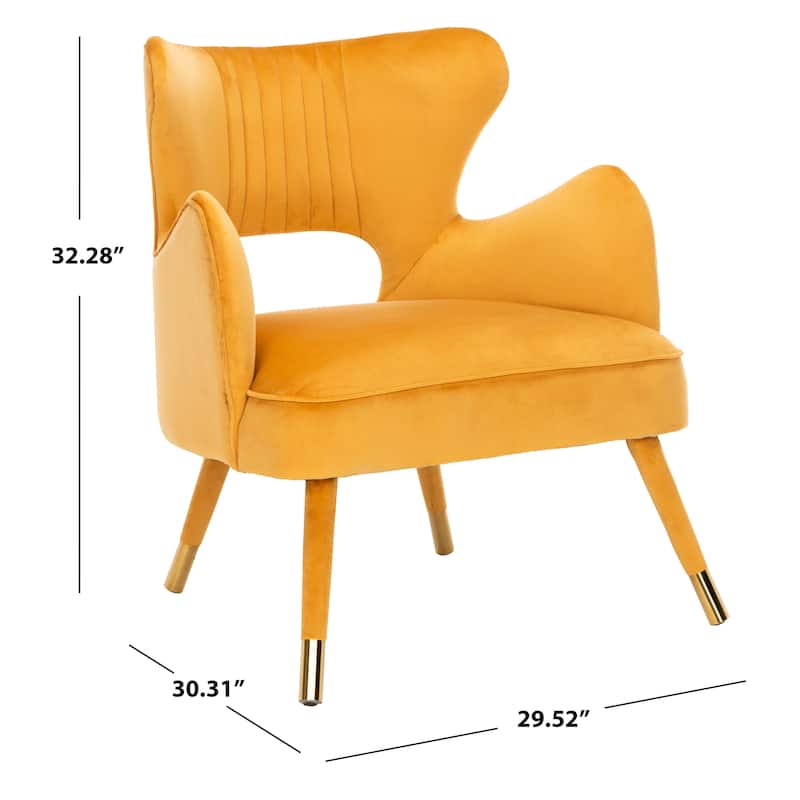 SAFAVIEH Blair Wingback Accent Chair - 29.5" x 30.3" x 32.3"