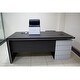Simple design L shape managing directors office furniture executive ...