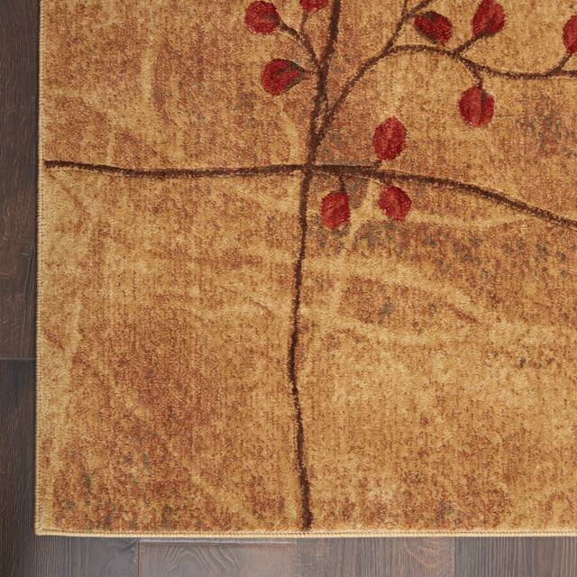 Copper Grove Oxford Floral Area Rug