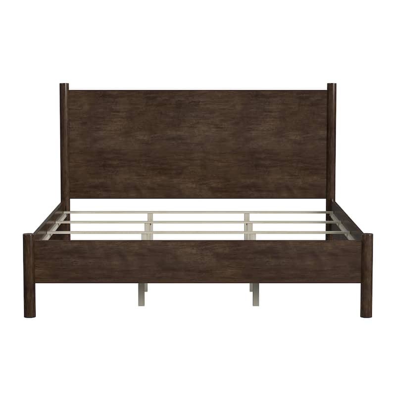 Lennon Rounded Leg Platform Bed