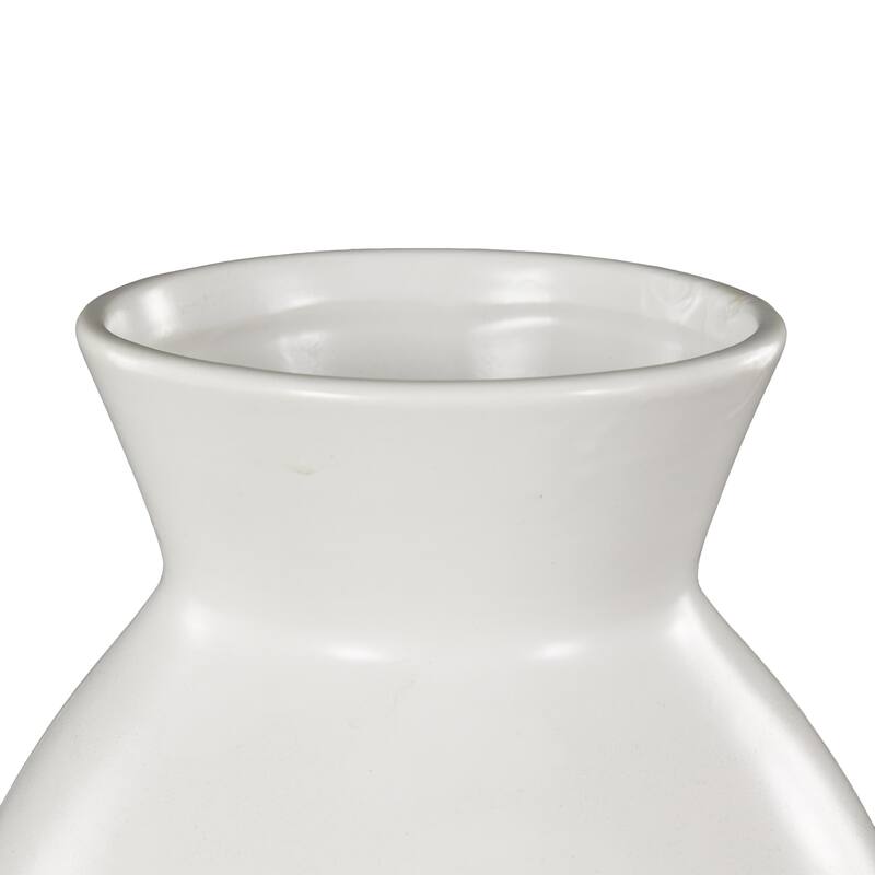 Black or White Ceramic Minimalistic Decorative Vase
