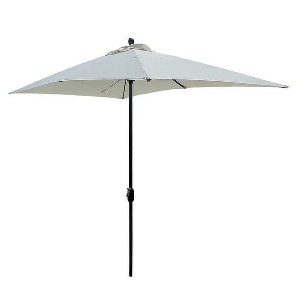 Shop Black Friday Deals On 10 X6 5 Rectangle Market Patio Umbrella 7 Colors Overstock 31876479