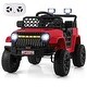 preview thumbnail 34 of 45, 12V Ride On Car for Kids with LED Lights and Safety Features - 37" x 24.5" x 25.5"