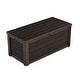 preview thumbnail 3 of 8, Keter Eastwood 150 Gallon Durable Resin Outdoor Storage Deck Box For Furniture and Supplies, Brown