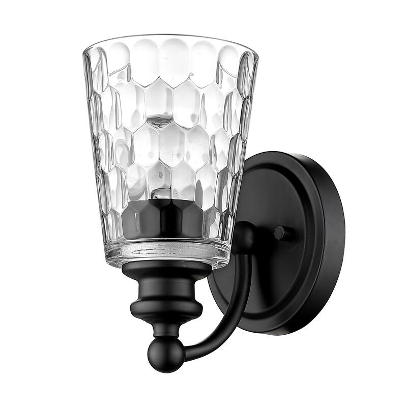 Mae 1-light Wall Sconce - Matte Black