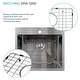 Transolid LSA1-252212-BS 25-in x 22-in Dual-Mount Laundry/Utility Sink ...