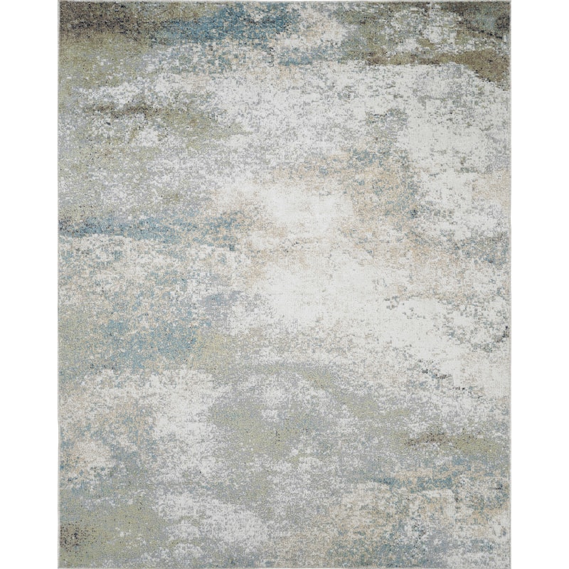 Machine Washable Henry Rug - 12'2" x 15'2" - Green/Ivory