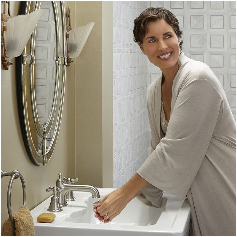 DXV Fitzgerald 24" Rectangular Fireclay Pedestal Bathroom Sink with