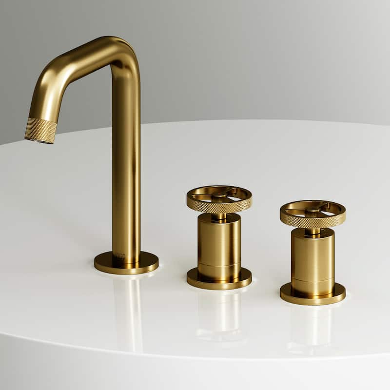 VIGO Cass 8" H 2-Handle Widespread Bathroom Faucet