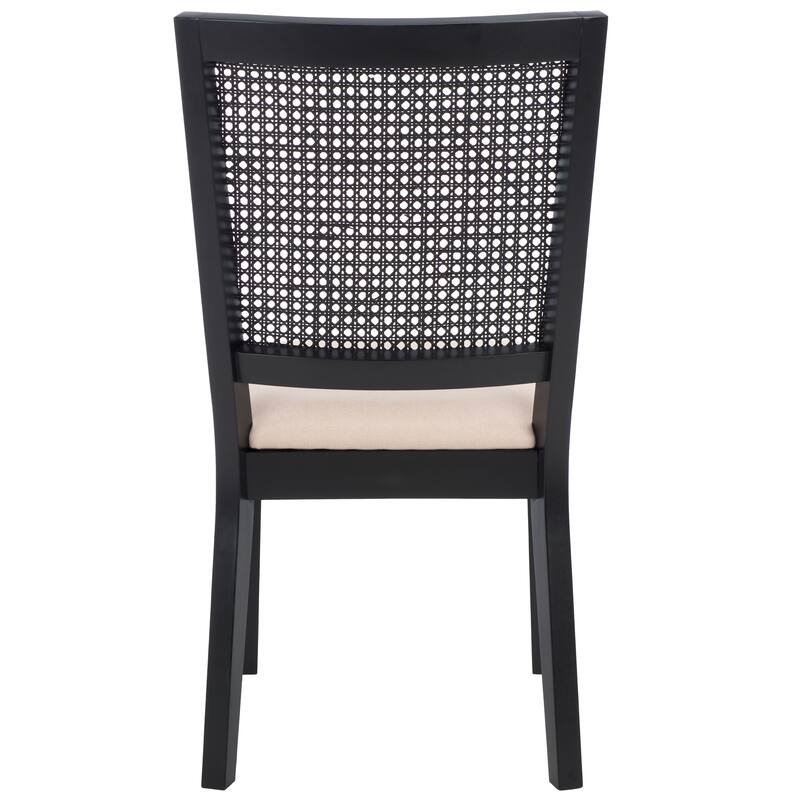 SAFAVIEH Elia Farmhouse Dining Chair (Set of 2) - 20 In. W x 23 In. D x 37 In. H - 20Wx23Dx37H
