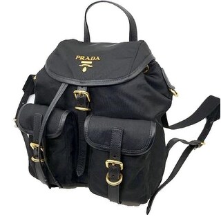 soft black backpack