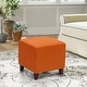 preview thumbnail 2 of 53, Adeco Simple British Style Passionate Cube Ottoman Footstool