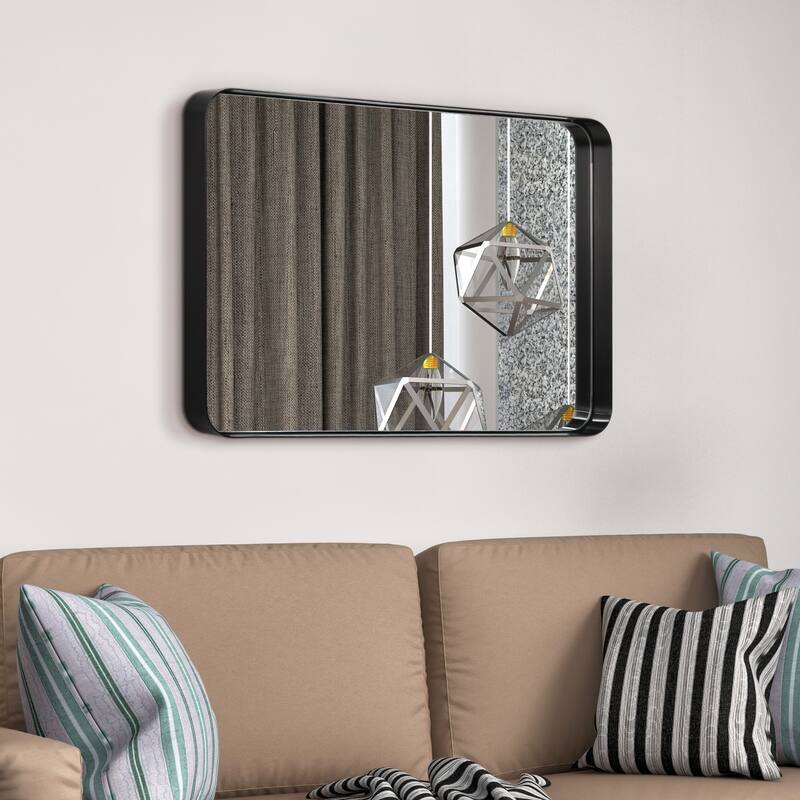 Ultra Stainless Steel Rectangular Wall Mirror
