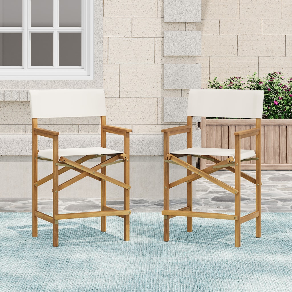 Christopher Knight Home- Jeremy Patio Wood 5 Piece Bar Set