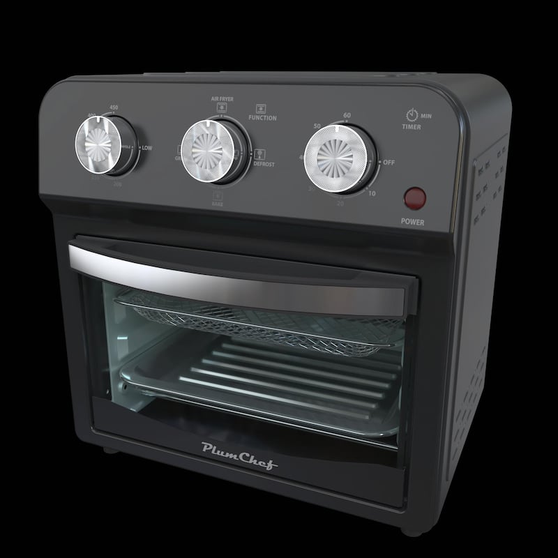 12.5 Quart Air Fryer Convection Toaster Oven, 1500W, 4 Cooking Modes, 7-in-1 Multifunction