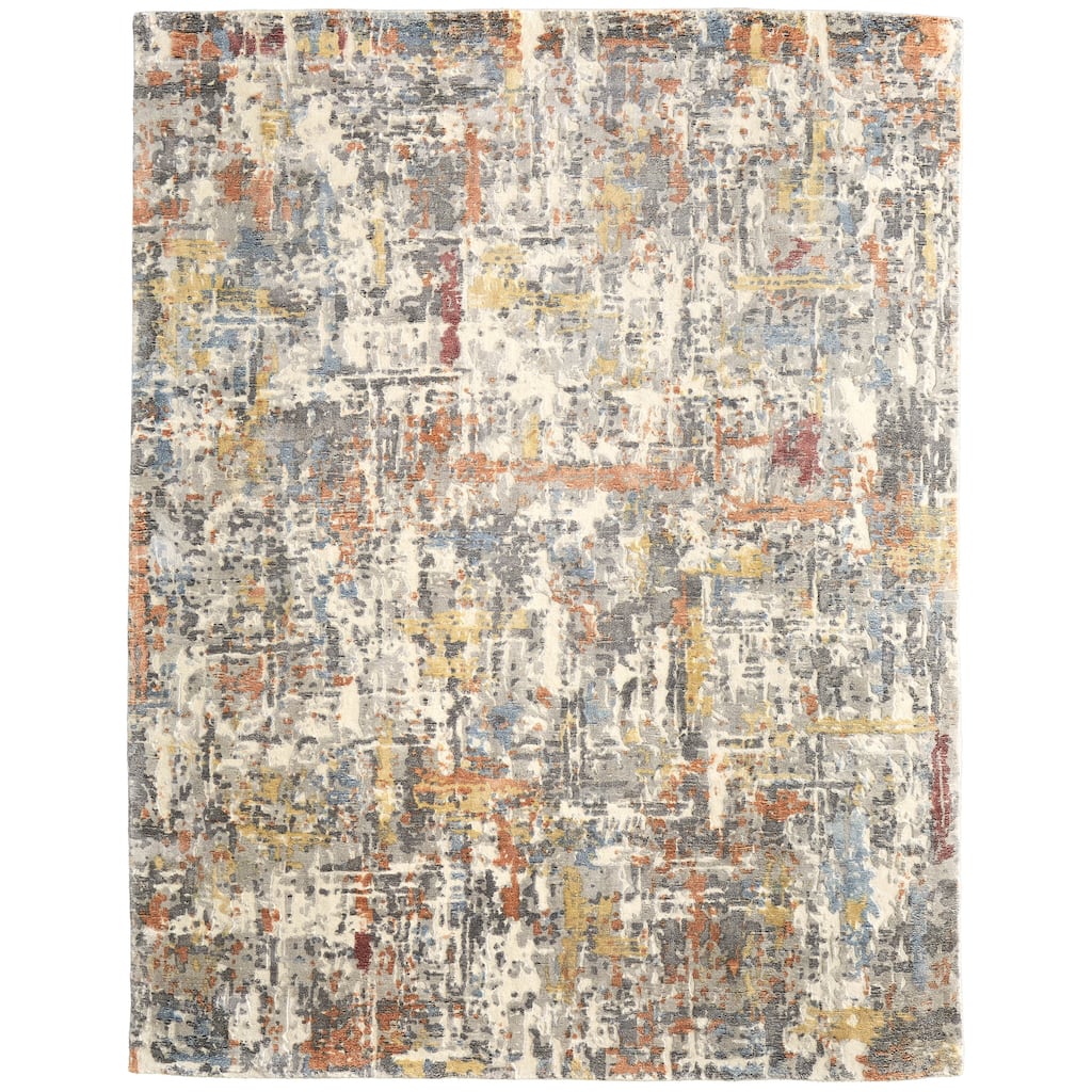 Grand Bazaar Welby Hand Woven Abstract Modern Area Rug