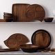 preview thumbnail 3 of 2, Noritake Kona Wood Salad Servers