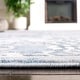 preview thumbnail 5 of 4, Martha Stewart by SAFAVIEH Bertrande Modern Rug - Grey/Blue - 5' 3" x 7' 7"