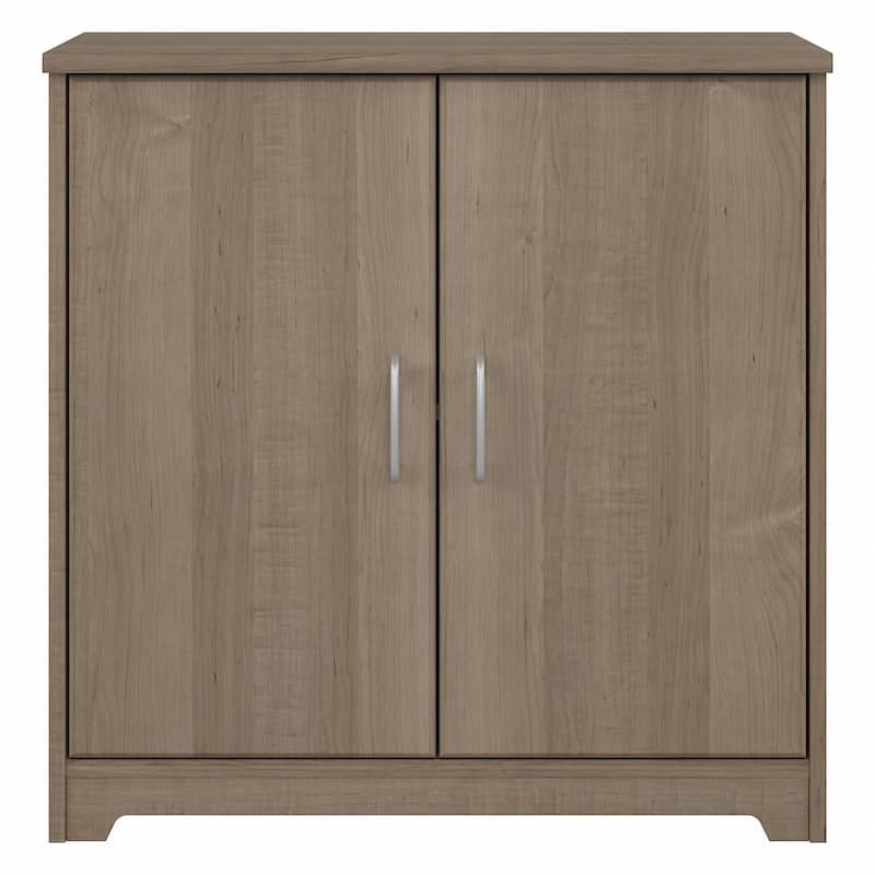 Cabot Small Bathroom Storage Cabinet with Doors by Bush Furniture