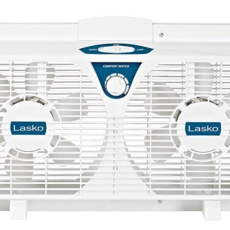 Lasko 2138 8undefined Electrically Reversible Twin Window Fan - Bed Bath u0026  Beyond - 15097599