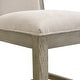 preview thumbnail 27 of 43, Set of 2 Counter Height Bar Stool, Fabric Upholstered Accent Chair, Wooden Frame Island Dining Chair, Bistro High Bar Chair