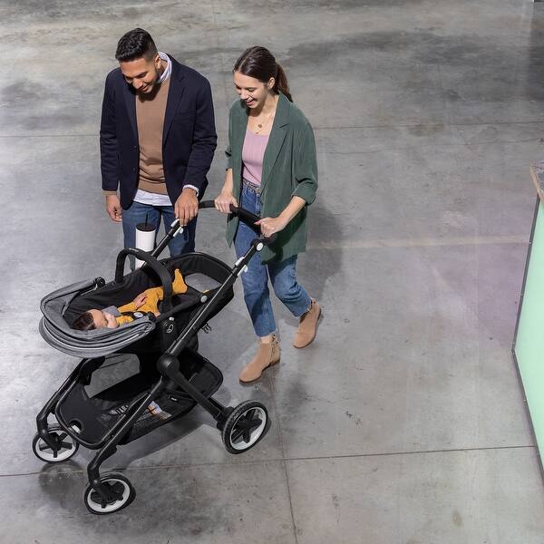 graco 3 in 1 stroller modes Lite DLX Travel System Cooper – Lucky Duck Dealz COLOR:Black/White Flashlight Specials Infant Car Seat Carrier Car Seat Nomad Sand
