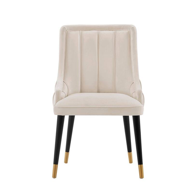 Manhattan Comfort Modern Eda Velvet Dining Chair