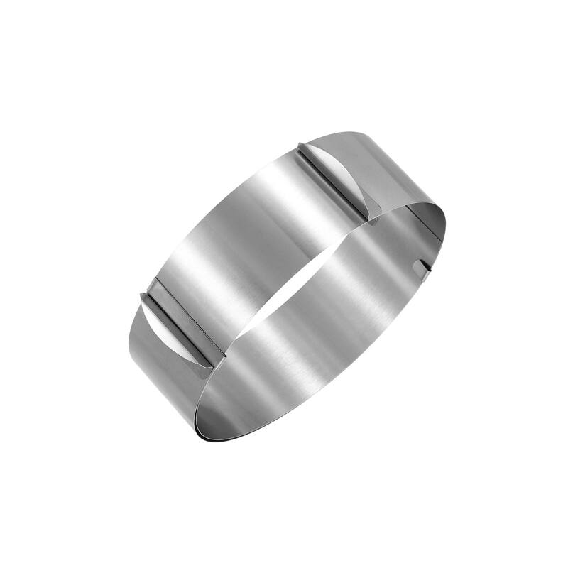 Cake Ring 6cm High Adjustable Round Cake Ring Mousse Baking Moulds