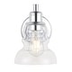 preview thumbnail 17 of 67, Modernist Vintage Metal/Glass Industrial Rustic LED Vanity, by JONATHAN Y