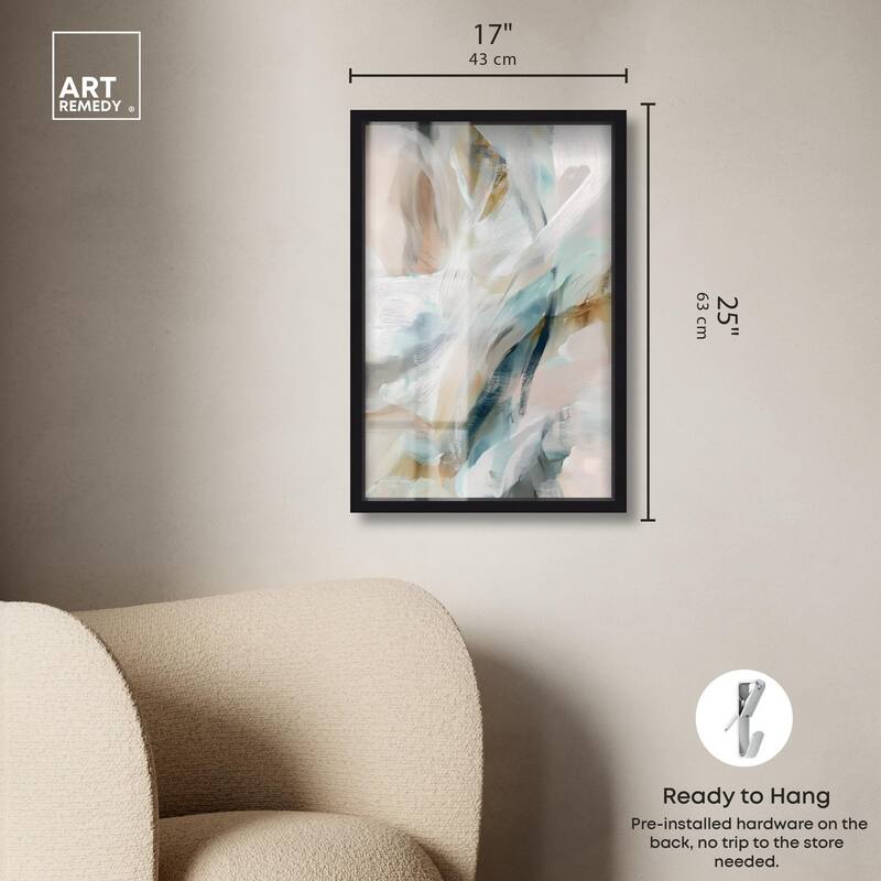Whispering Colors I Shadowbox by Art Remedy