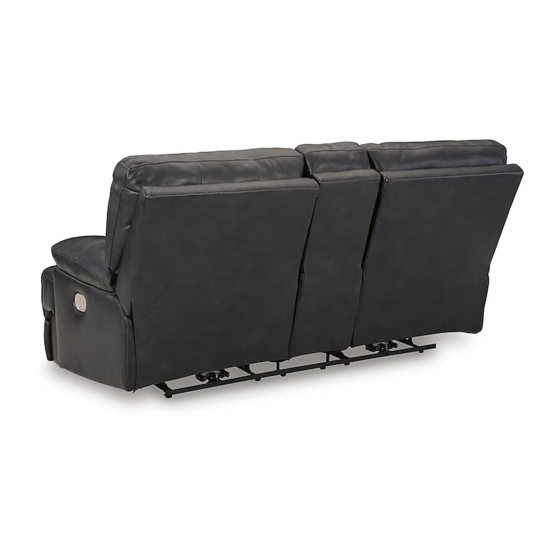 Signature Design by Ashley Mountainous Black 2-Piece Upholstery Package - 85"W x 42"D x 42"H