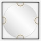preview thumbnail 1 of 5, Uttermost Hinson Square Mirror - 39"W x 39"H x 1.5"D