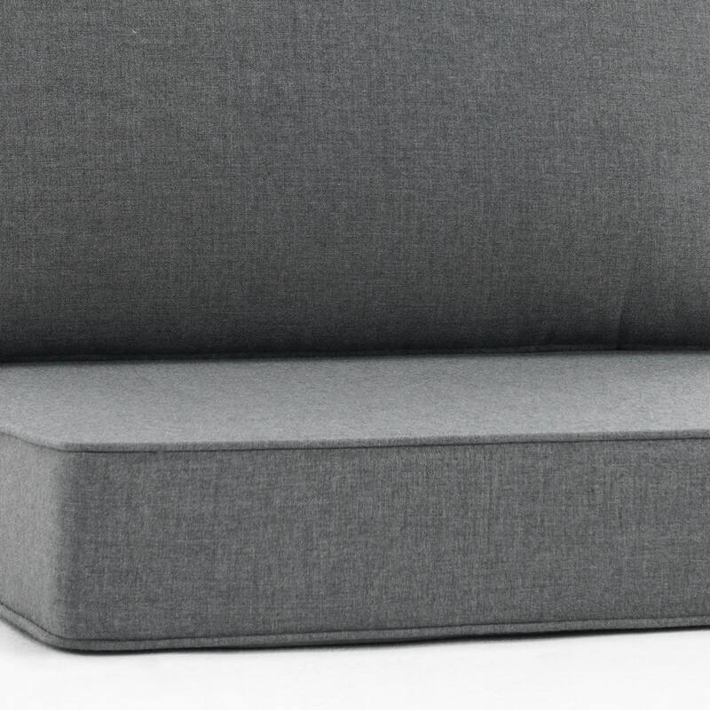 Outdoor 4.7" Thick Sunbrella Cushion Set with Back and Seat Cushions