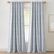 preview thumbnail 6 of 9, Lush Decor Boho Stripe Clip Jacquard Window Panels Pair