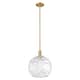 Option Clear Water Glass / Brushed Brass