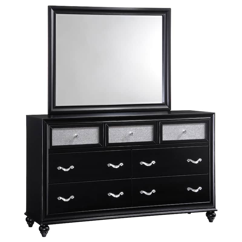 Barzini Modern Classic Wood 7-drawer Dresser