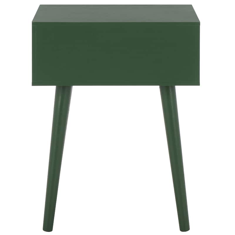 SAFAVIEH Fraida 1-Drawer Side Table - 15.8" x 11.8" x 20.8" - 16"W x 12"D x 21"H