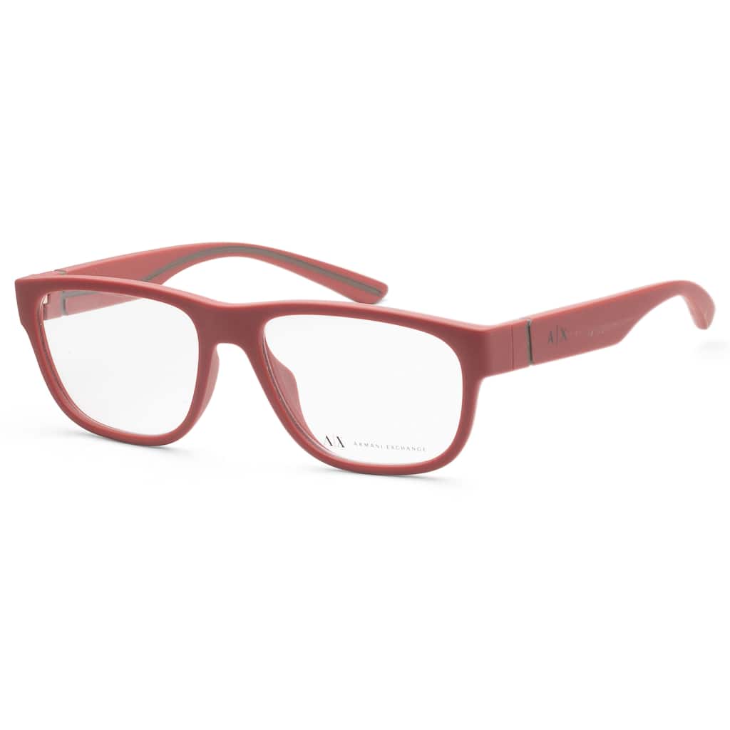 Armani Exchange Men's 56mm Matte Red Opticals