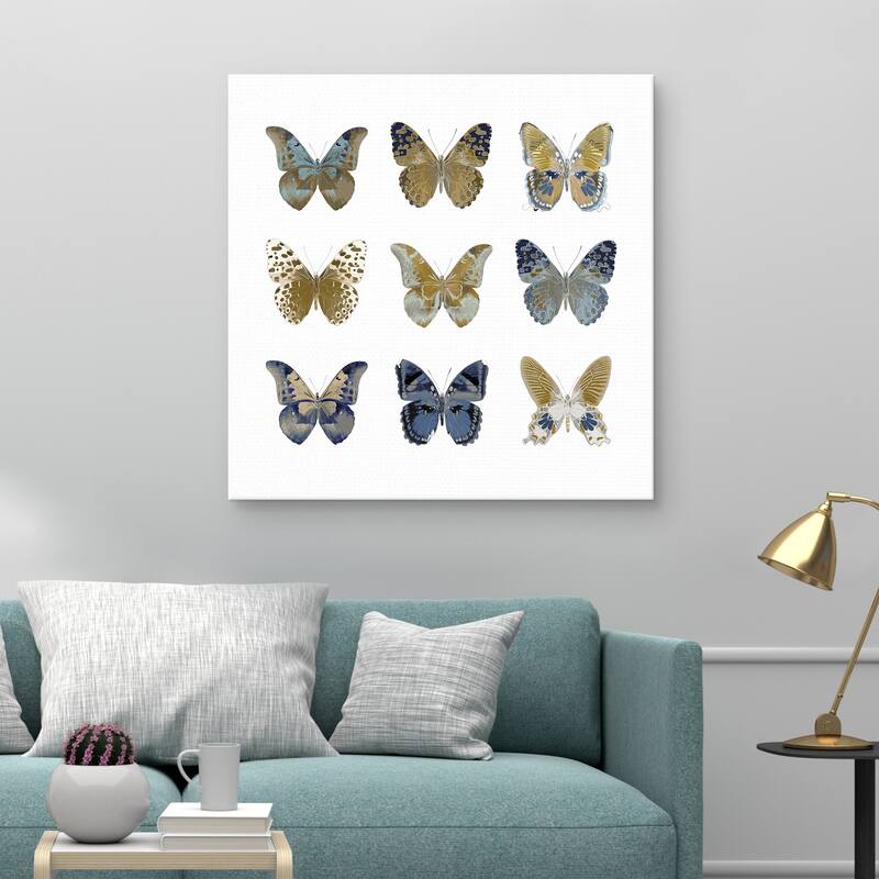 Butterfly Study I by Julia Bosco Canvas Art Print