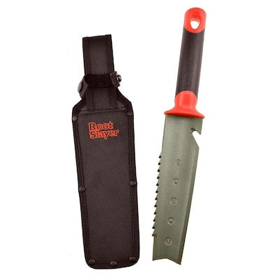Radius Garden Root Slayer Soil Knife with Holster, Red - N/A