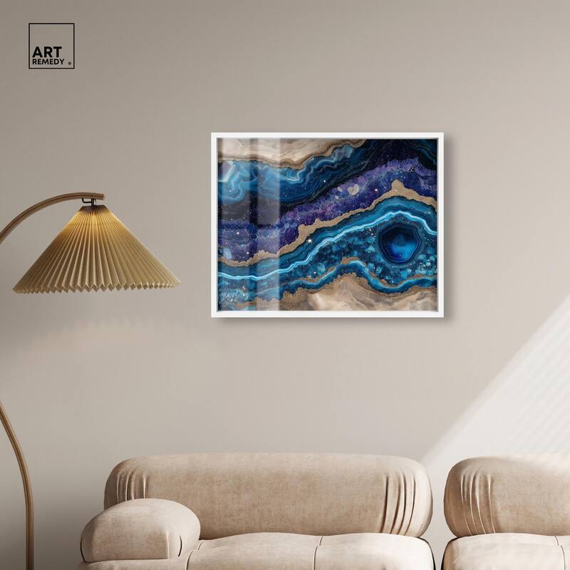 Galactic Geode I Shadowbox by Art Remedy