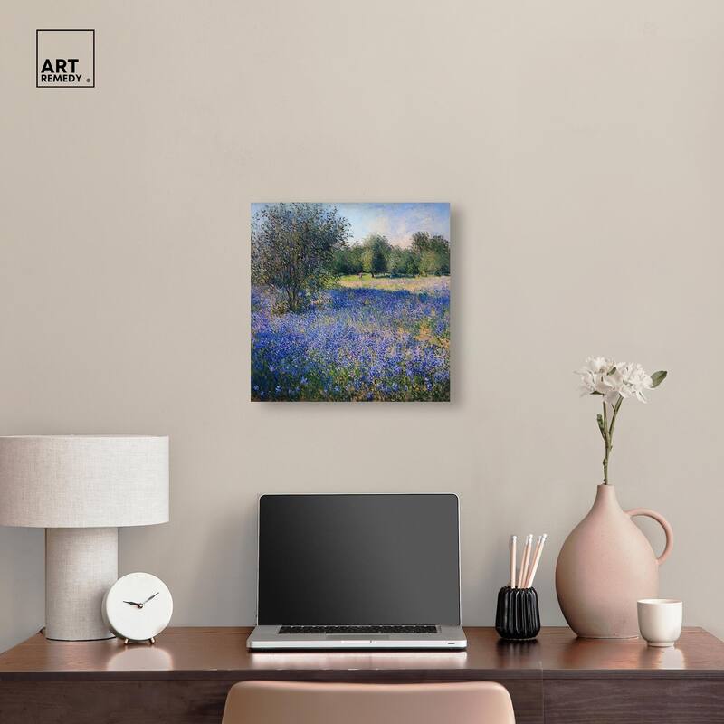 Bluebonnet Meadow I Canvas by Art Remedy, Gallery Wrapped