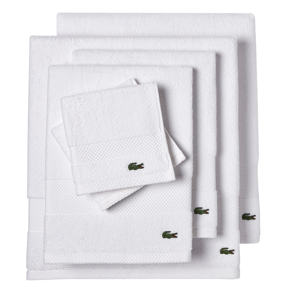 Lacoste Heritage Supima 100% Cotton Bath Towel - On Sale - Bed