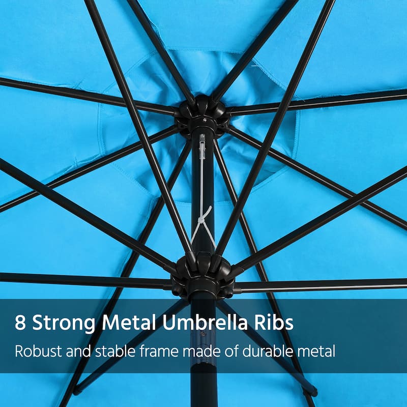 Yaheetech 11FT Patio Umbrella Market Umbrella for Outdoors